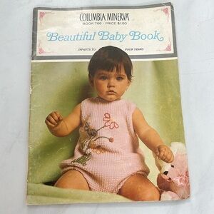 Vintage Columbia Minerva #766 Beautiful Baby Book Infants to Four Years